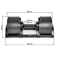 Original Nüobell® 36 kg Heavy Weight Maße: Länge: 43 cm; Höhe: 18,5 cm