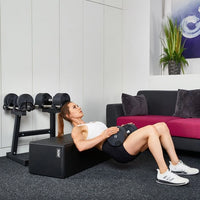 Nüobell® Kompakthanteln 2 - 20 kg - Übungsanwendung Hip Thrust