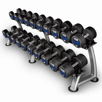 Polyurethan Dumbbell - Customer Logo - in 2 kg Steps - Kompakthantelsatz 4 - 60 kg