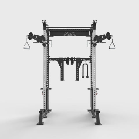 ATX® Cable Half Rack mit 2 x 90 kg Steckgewichte 3D Ansicht