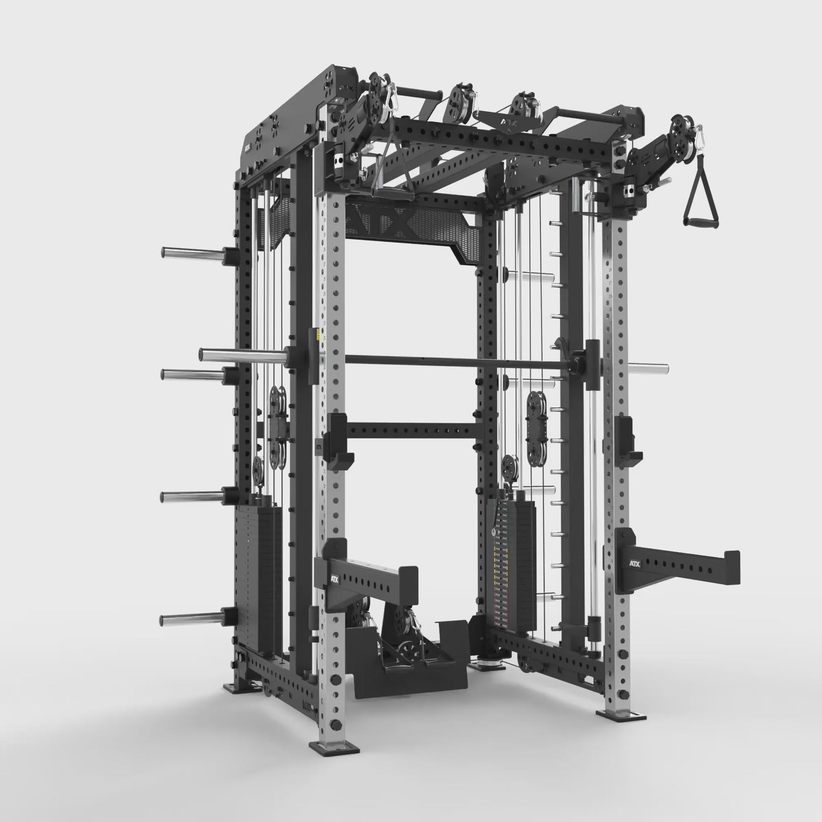 ATX® Multi Pull Smith Rack - 360 Grad Ansicht