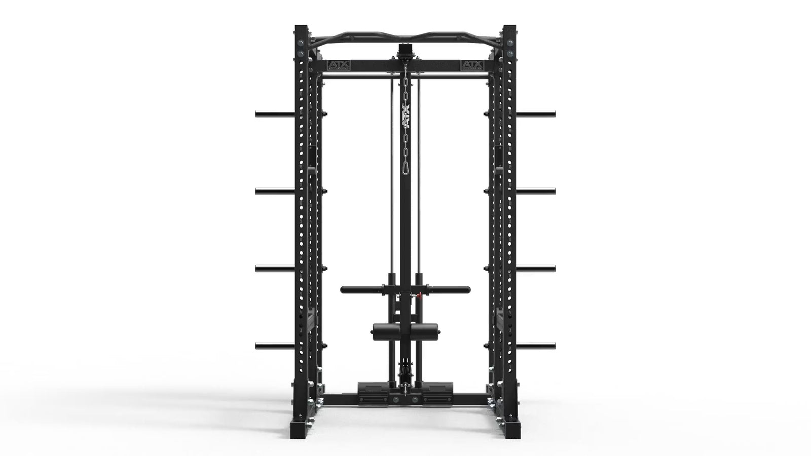 360 Grad Ansicht ATX® POWER RACK PRX 750 STORAGE SET-250 MIT LATZUG 750 PLATE LOAD