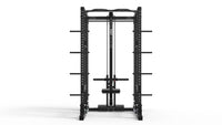 360 Grad Ansicht ATX® POWER RACK PRX 750 STORAGE SET-250 MIT LATZUG 750 PLATE LOAD