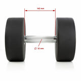 Polyurethan Dumbbell Griff Ø 32 mm Griff-Innenmaß: 142 mm