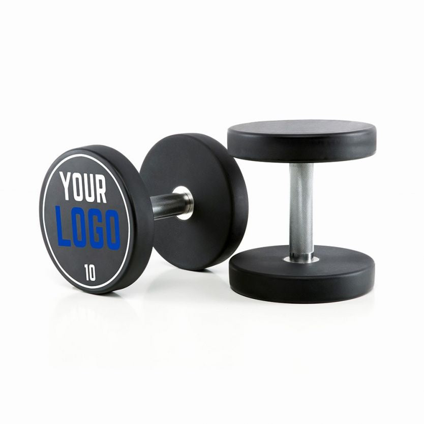 Polyurethan Dumbbell - Customer Logo 10 kg