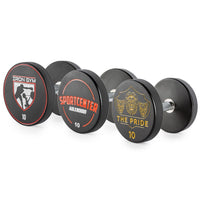 Urethane Dumbbell Custom Logo – Complete Sets - 2.5 kg Steps