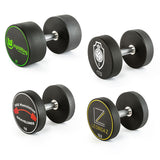 Urethane Dumbbell Custom Logo – Complete Sets - 2.5 kg Steps