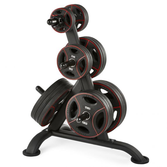 Target stand 50 mm mounts, in black oval design
