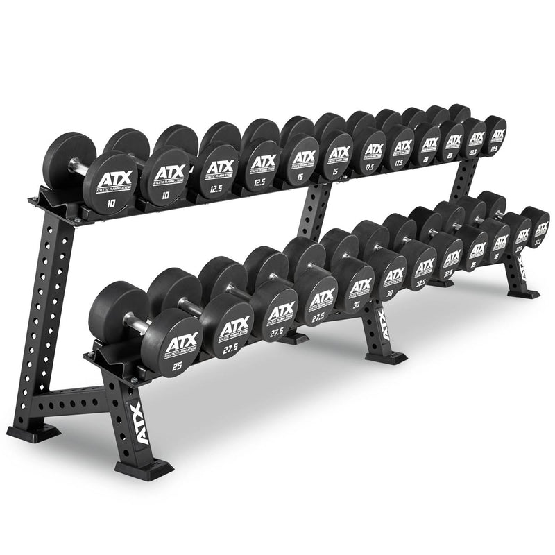 Hantelset Polyurethan 5 bis 20/ 30/ 40 kg + Ablage
