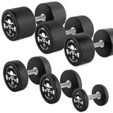 Kompakthanteln Gummi - mit Barbell Club Logo - 2,5 – 60 kg / 2,5 kg Steigerung