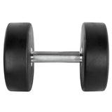 PRO-Style - Rubber Dumbbell - ATX® - Hantelsatz 5 - 50 kg mit robuster Gummierung – REACH zertifiziert