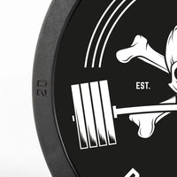 Kompakthanteln Gummi Barbell Club Logo - Detail