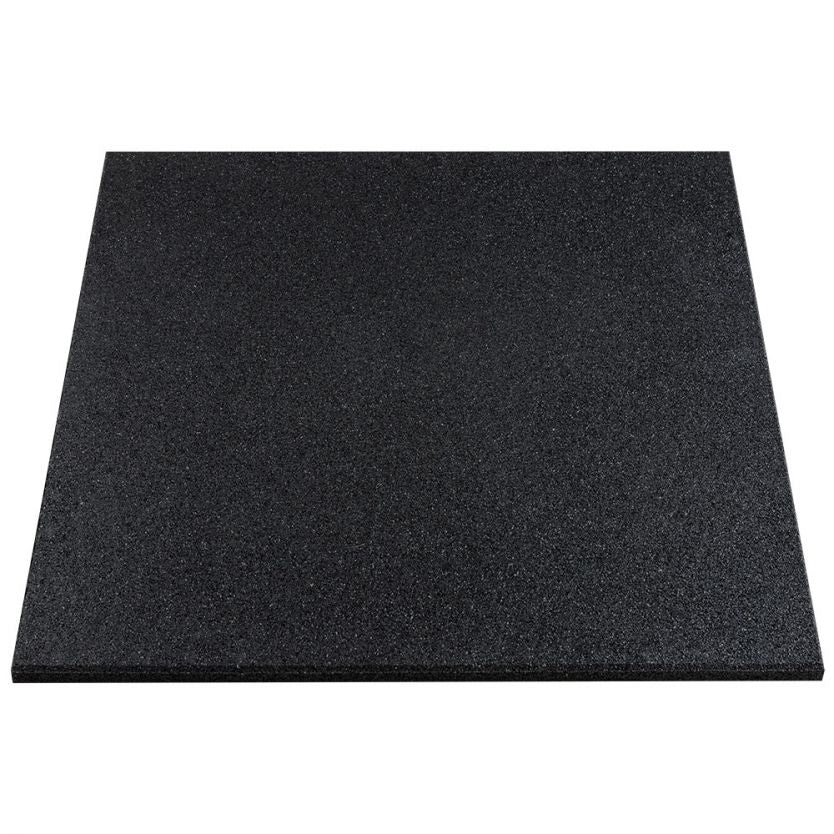 Gymfloor® - Rubber Tile 1000 x 1000 x 20 mm - schwarz - Fitness