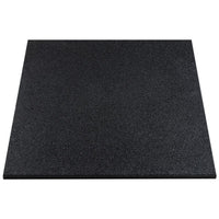 Gymfloor® - Rubber Tile 1000 x 1000 x 20 mm - schwarz - Fitness