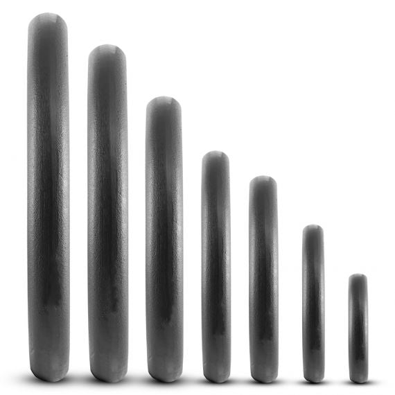 Dumbbell plates cast 30 mm - black 0.5 to 20 kg