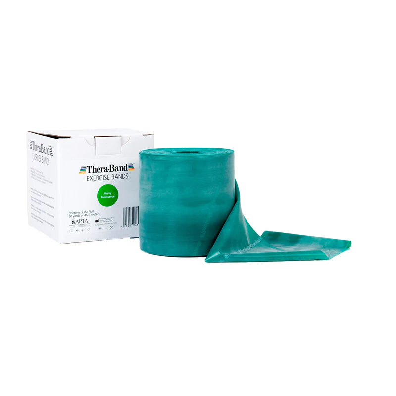TheraBand Rolle 45,5 m - grün stark