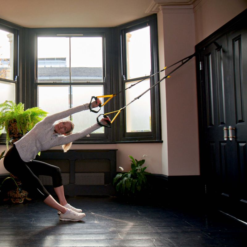 Schlingentrainer für funktionelles Training im Home Gym und Fitnessstudio