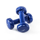 Vinyl dumbbells from 0.5 kg to 7 kg